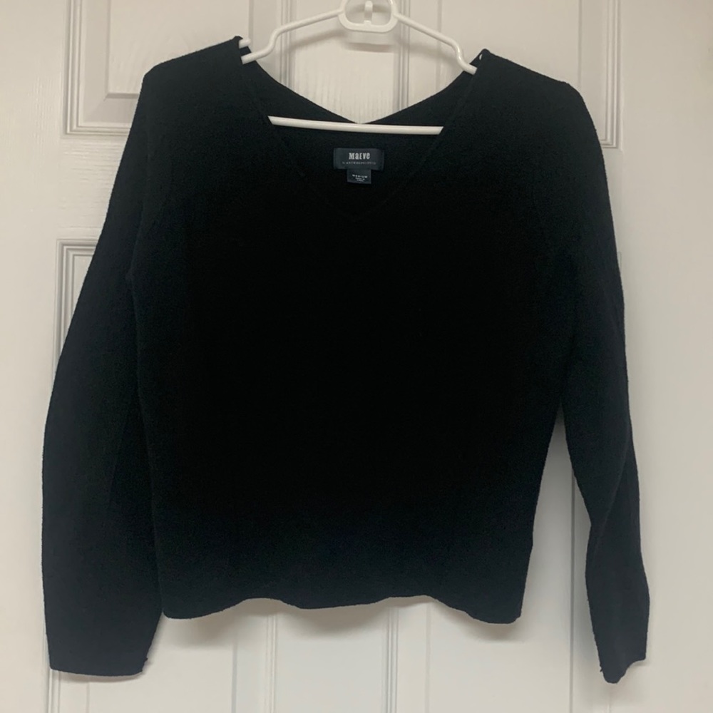 Anthropologie black top. Worn only a couple times. M.